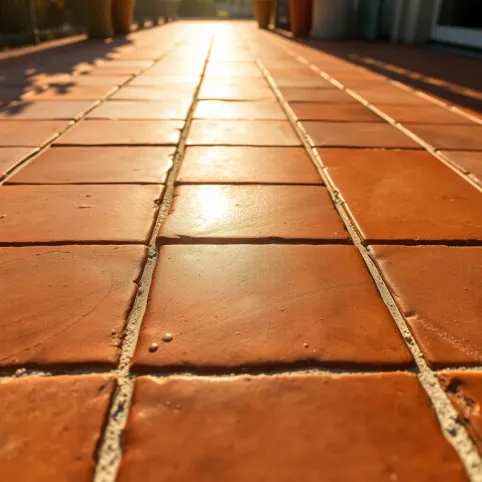 Żywica bezbarwna na płytki tarasowe