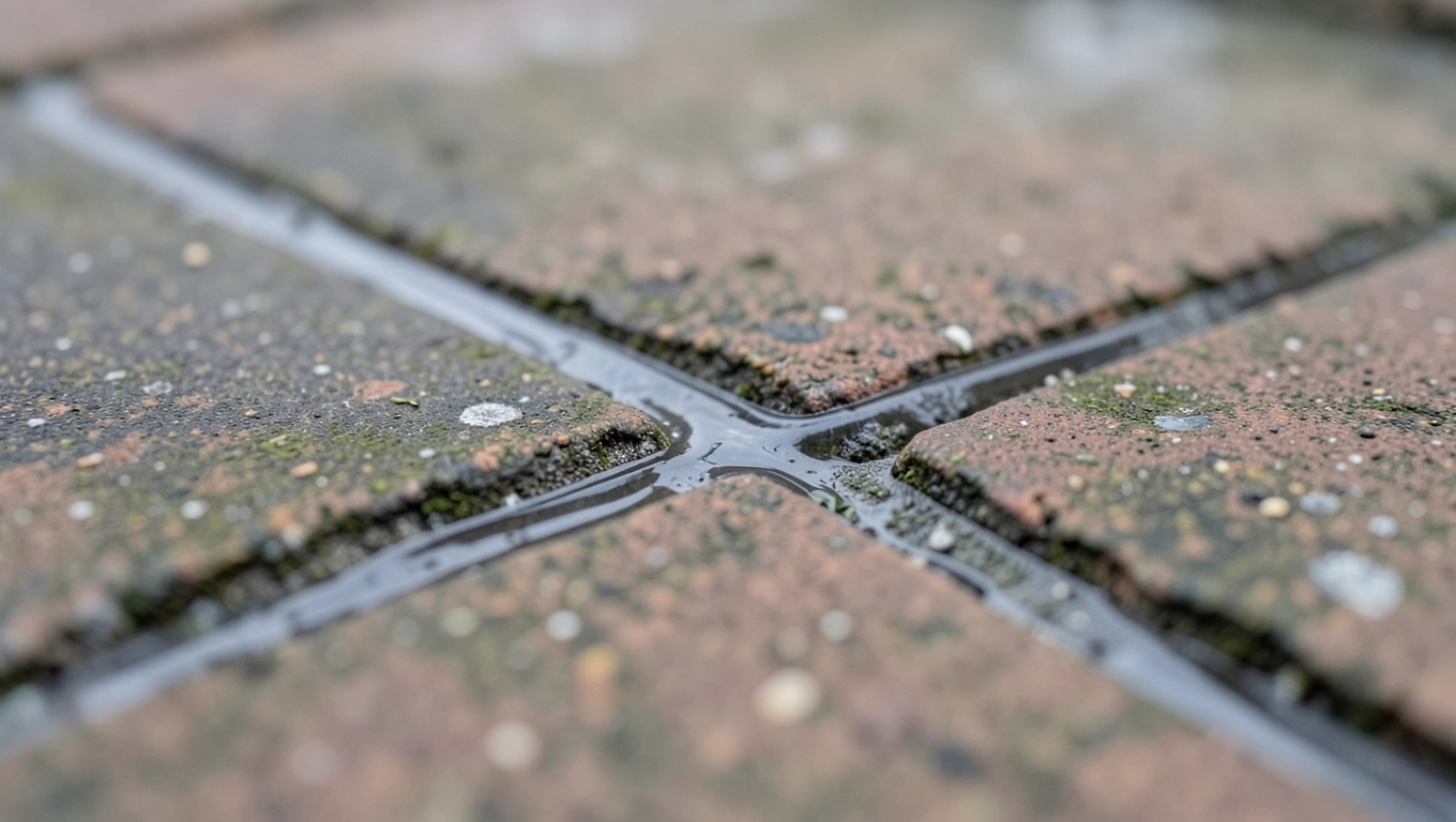 Silikon zamiast fugi na tarasie