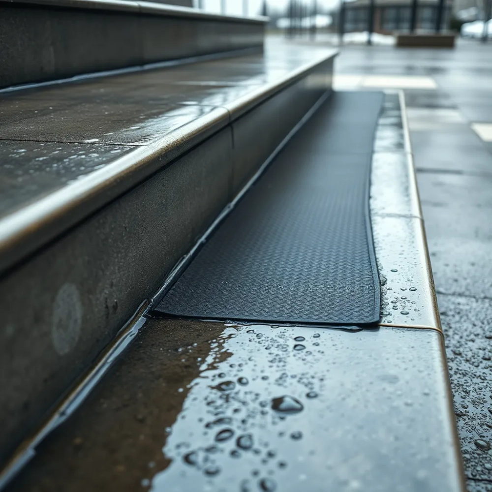 Sposób na śliskie schody zewnętrzne