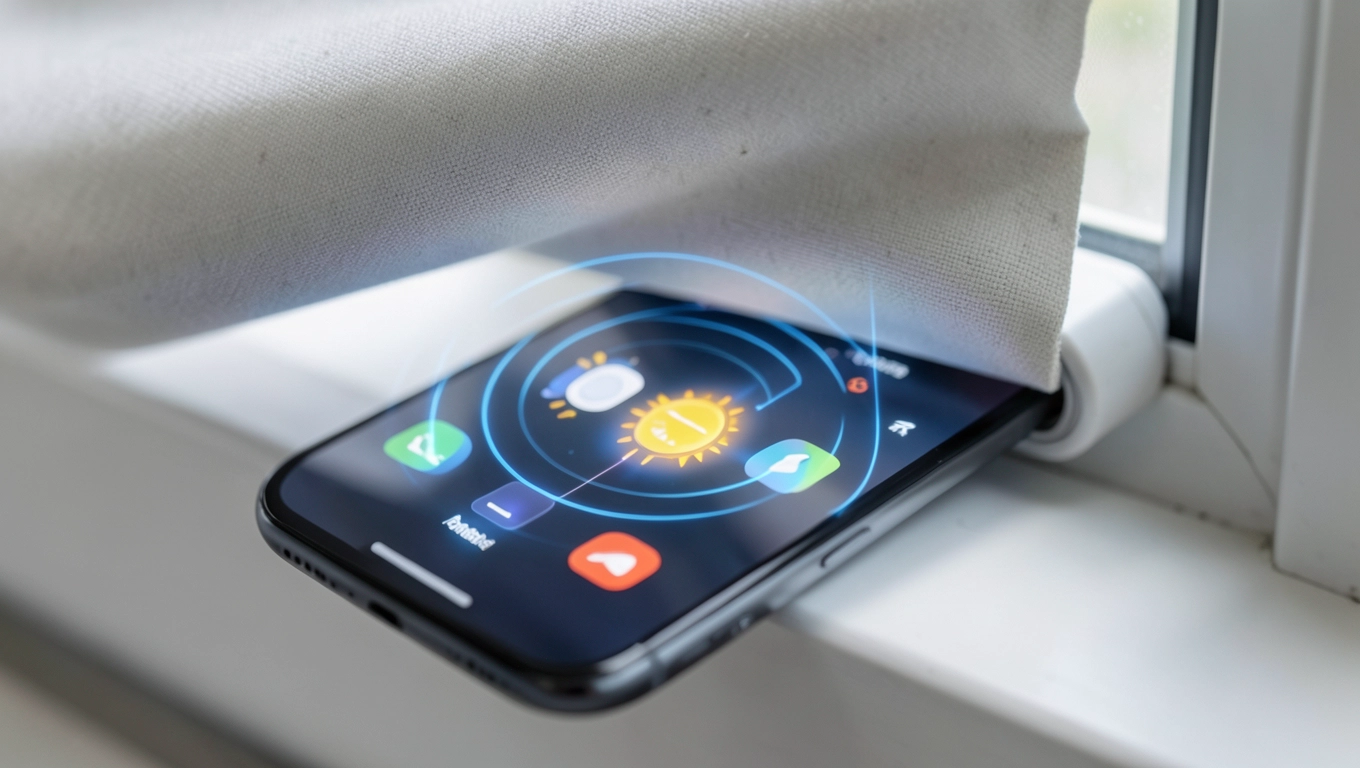 Sterowanie mechanizmem elektrycznym przez aplikację mobilną