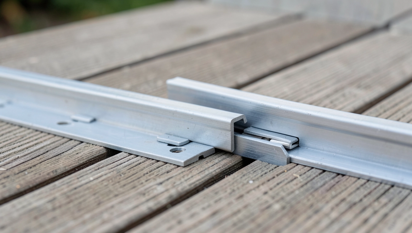 System montażu desek tarasowych