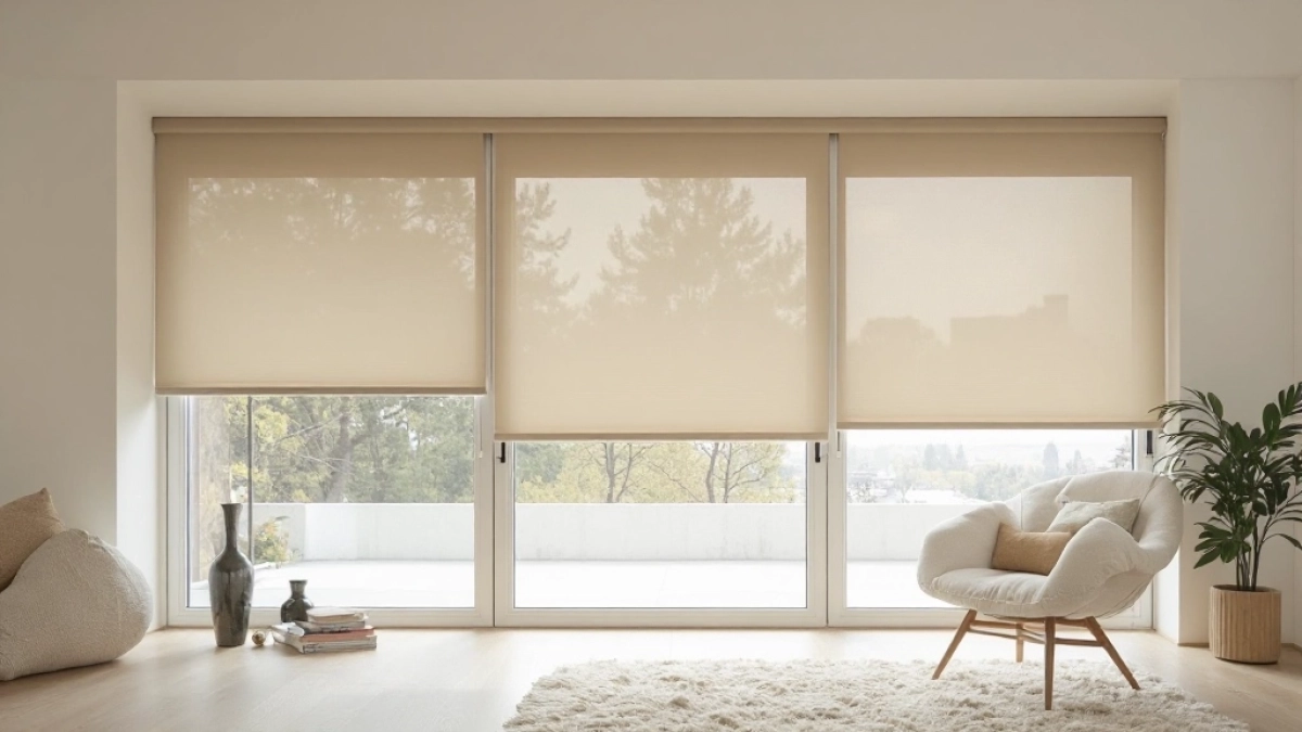 Szerokie rolety wewnętrzne