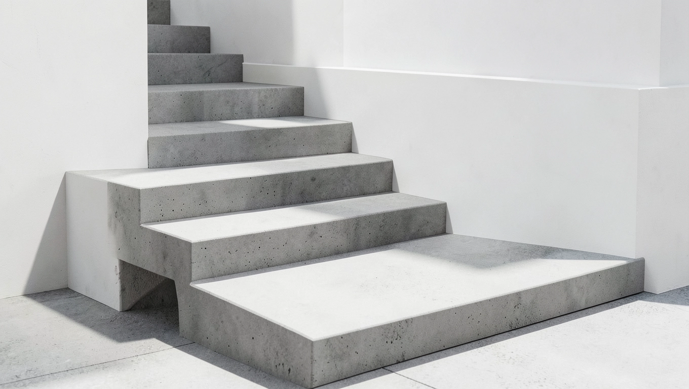 Szerokość spocznika schodów