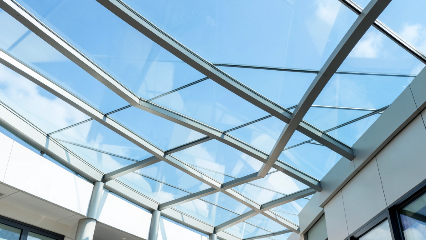 Szkło na dach tarasu