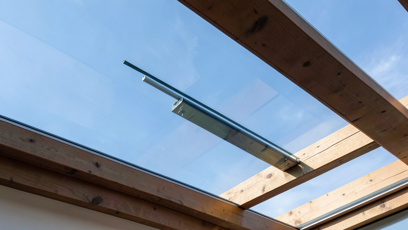 Szyba na dach tarasu