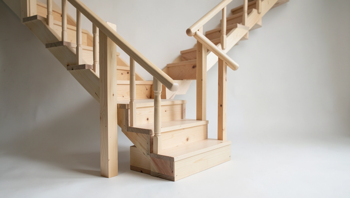 Tanie schody drewniane do samodzielnego montażu