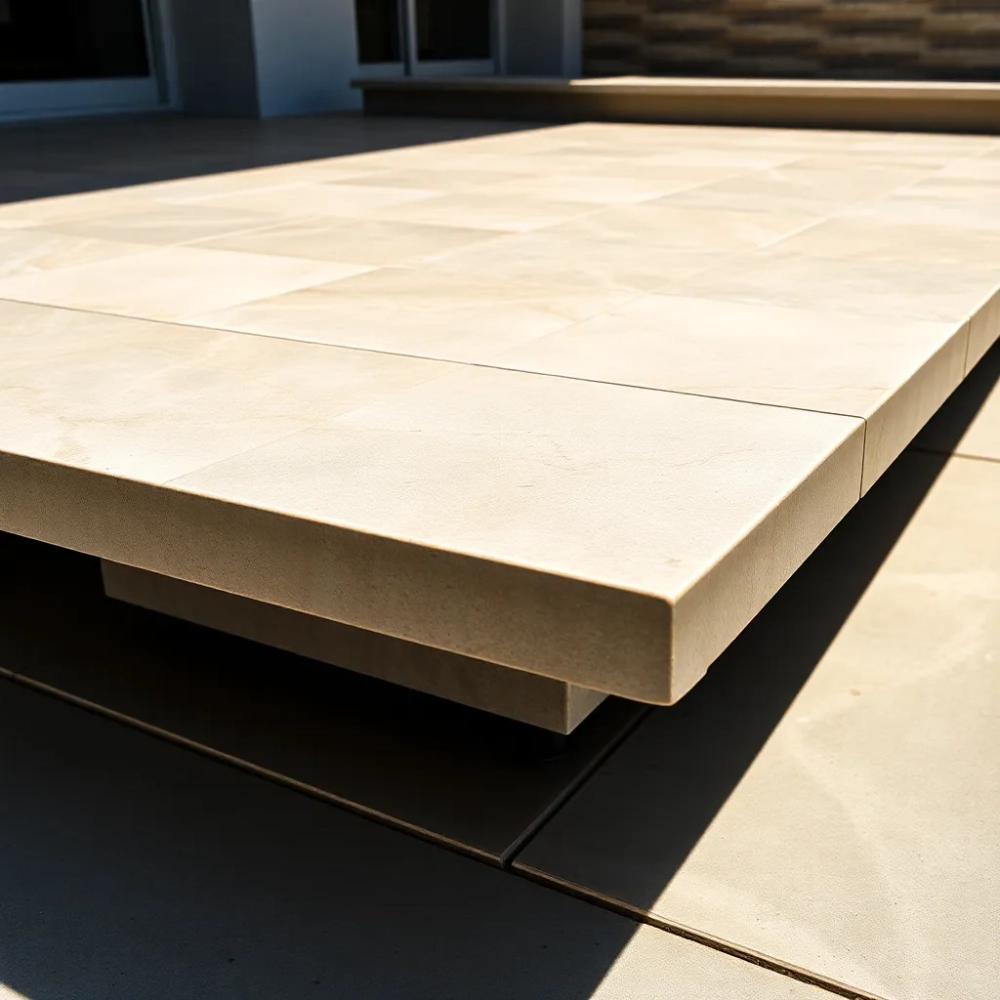 Taras wentylowany na betonie