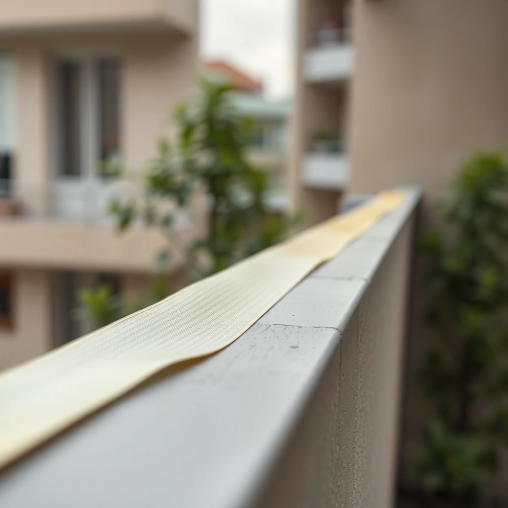 Taśma uszczelniająca na balkon