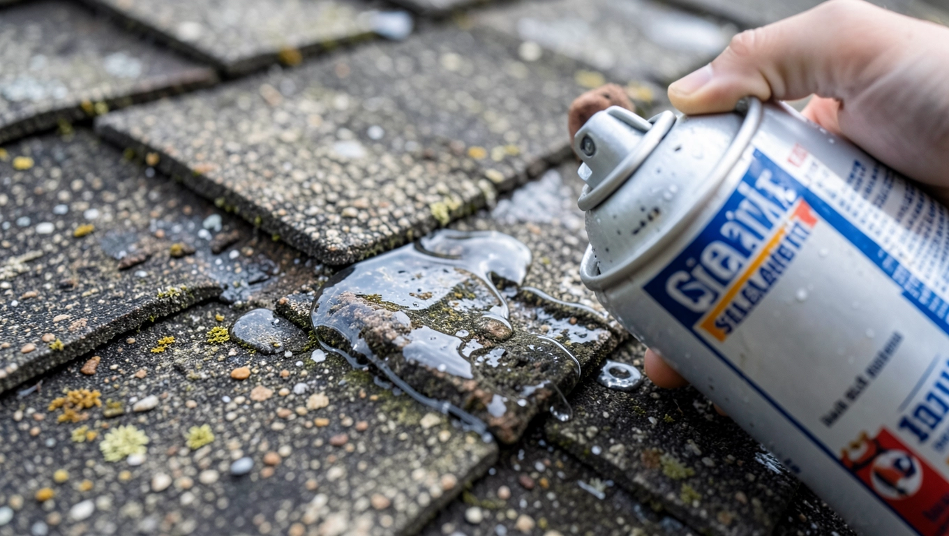 Uszczelniacz do dachu w sprayu