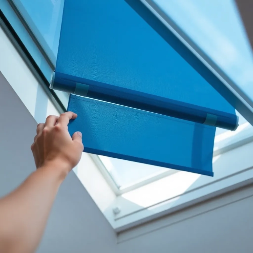 VELUX montaż rolety