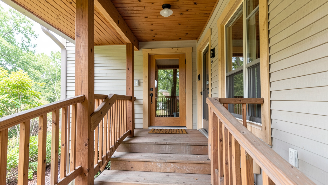 weranda ganek wiatrołap