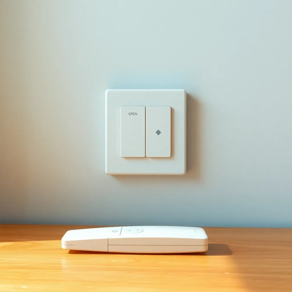 Włącznik do rolet z pilotem