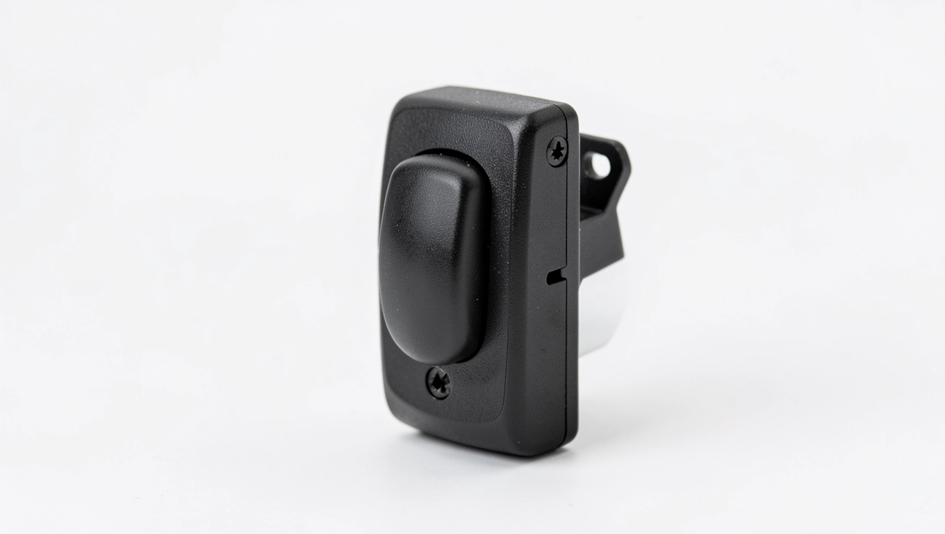 Włącznik do rolet z podtrzymaniem czarny