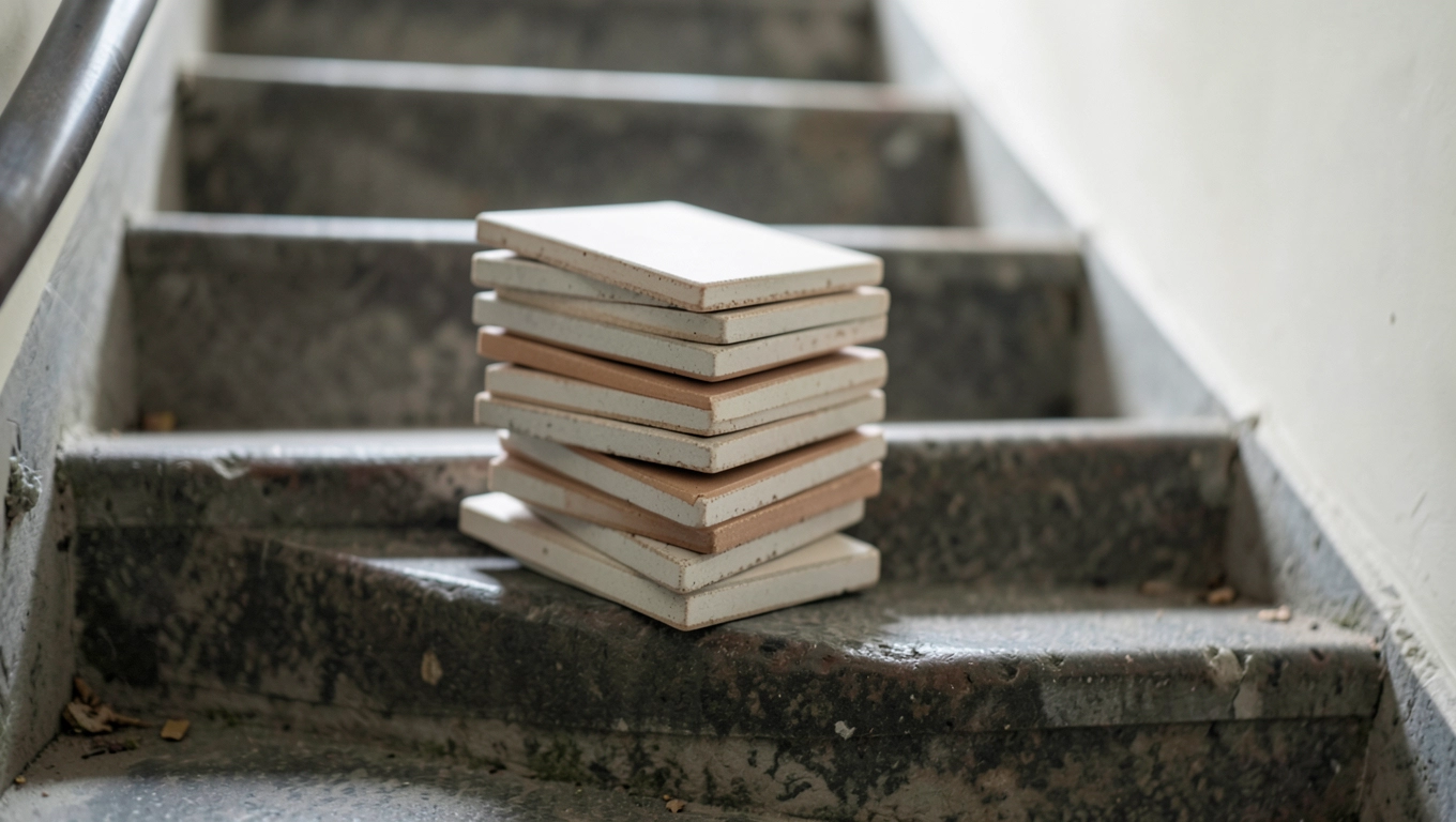 Wnoszenie płytek po schodach cena