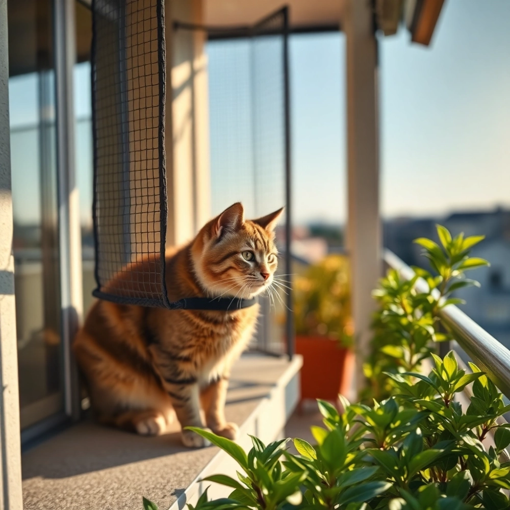 Woliera dla kota na balkon