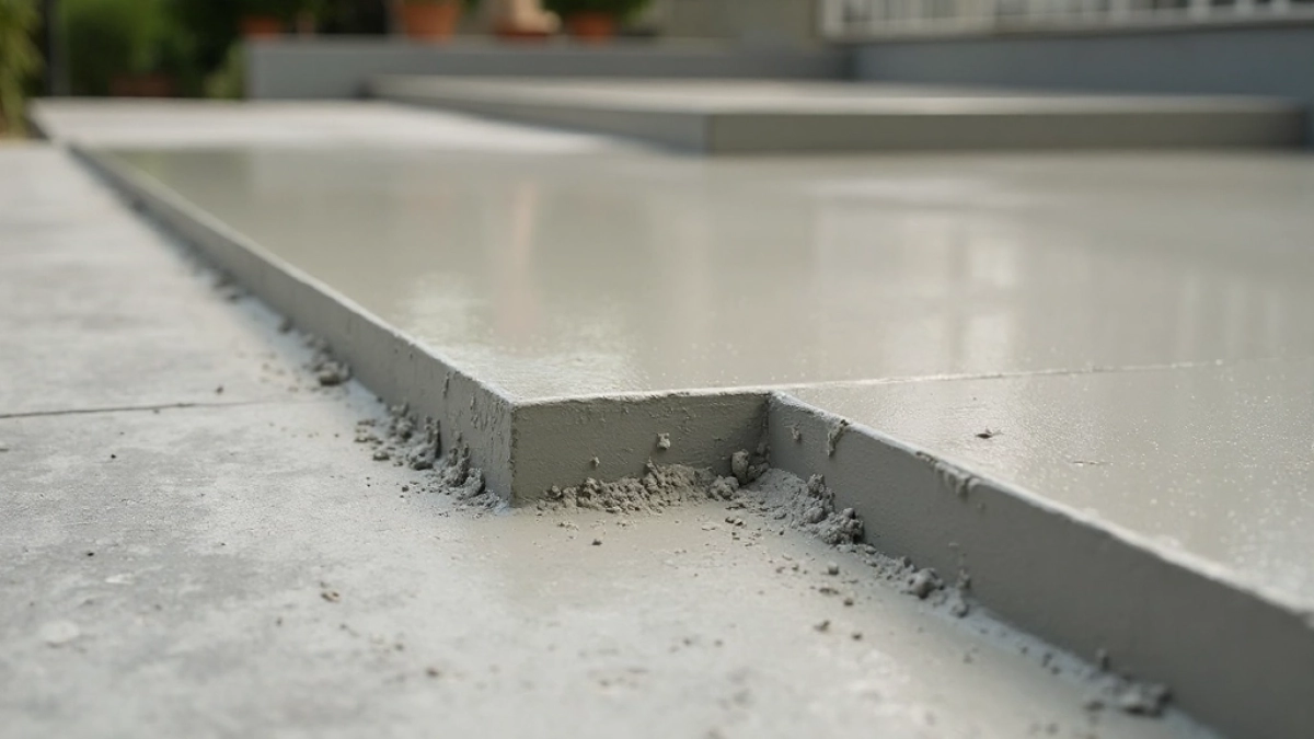 Wylewka pod płytki na tarasie