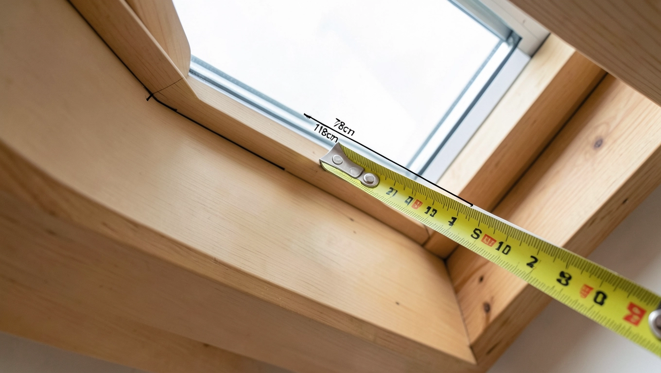 Wymiary okna dachowego