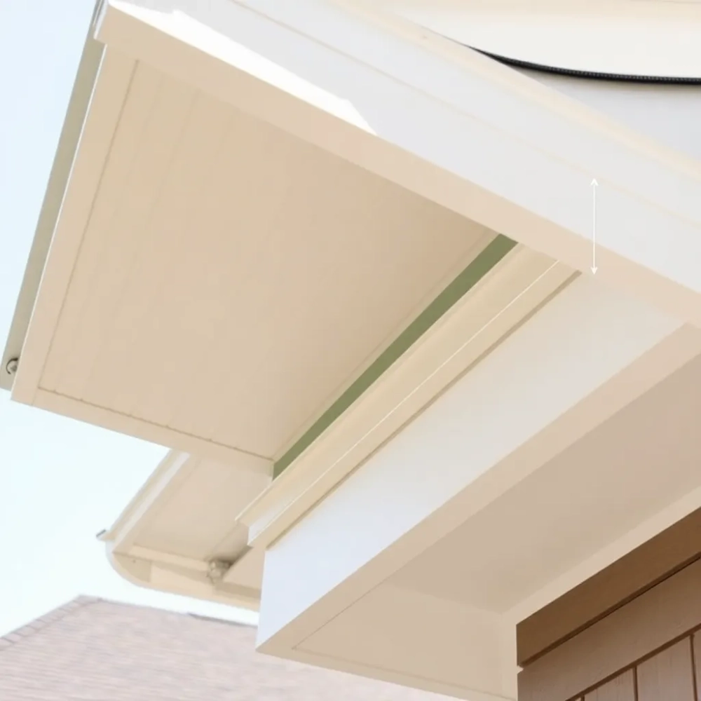 Wymiary podbitki dachowej