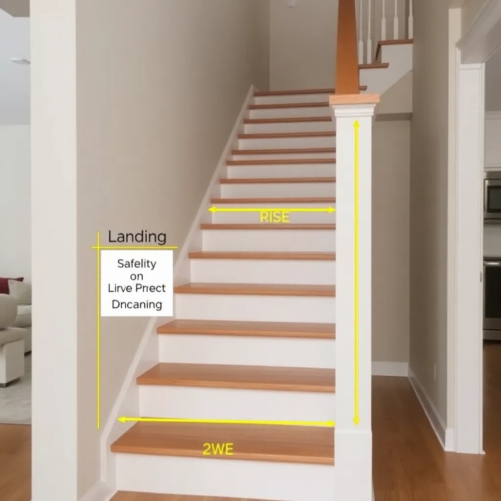 Wymiary schodów w domu jednorodzinnym