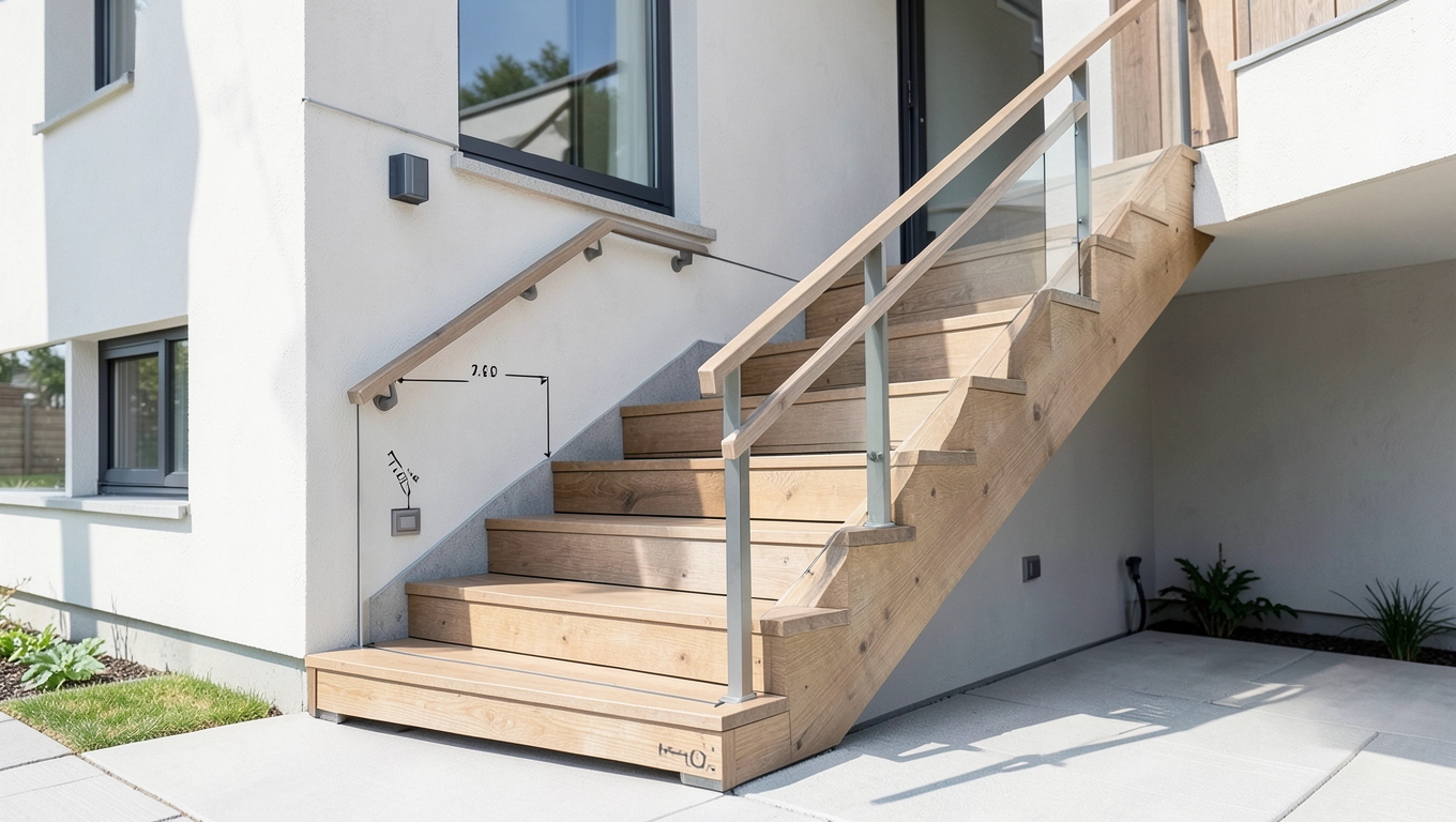 Wymiary schodów zewnętrznych norma