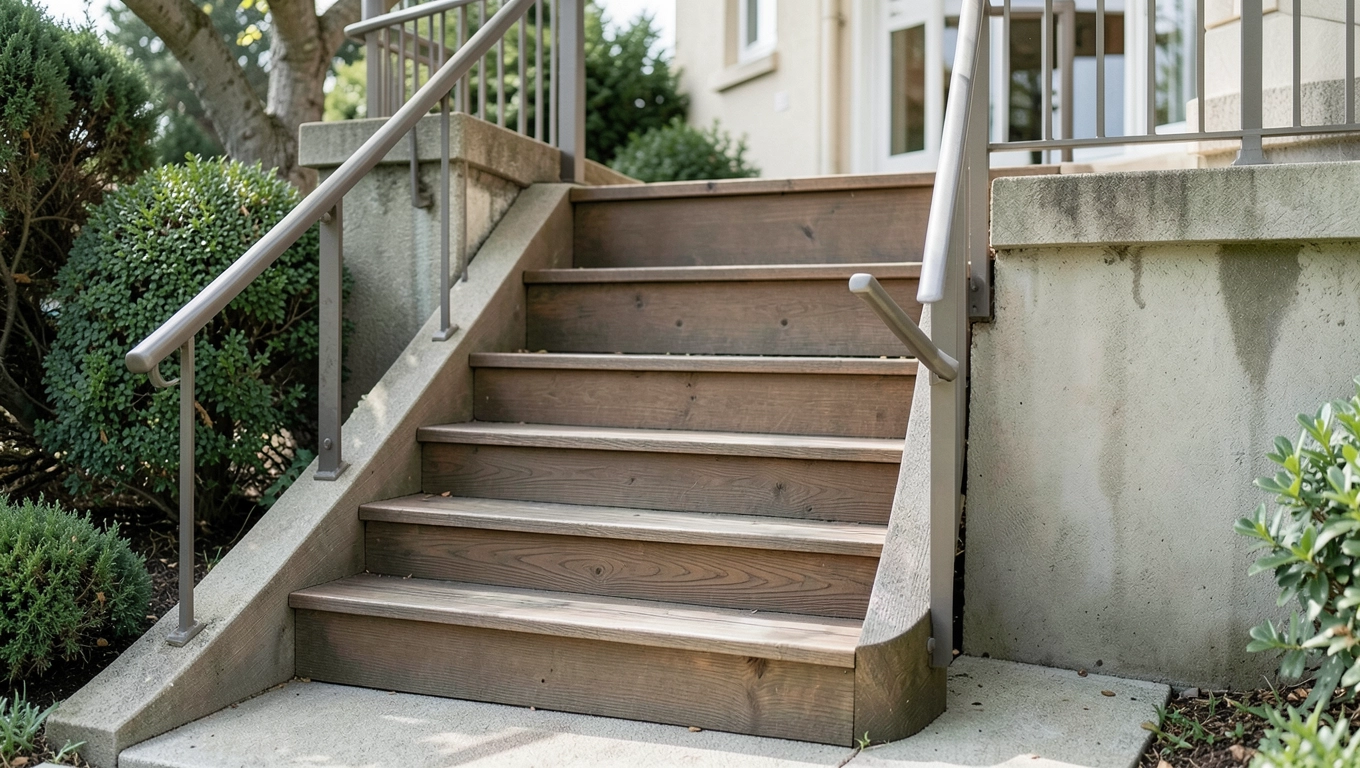 Wymiary schodów zewnętrznych