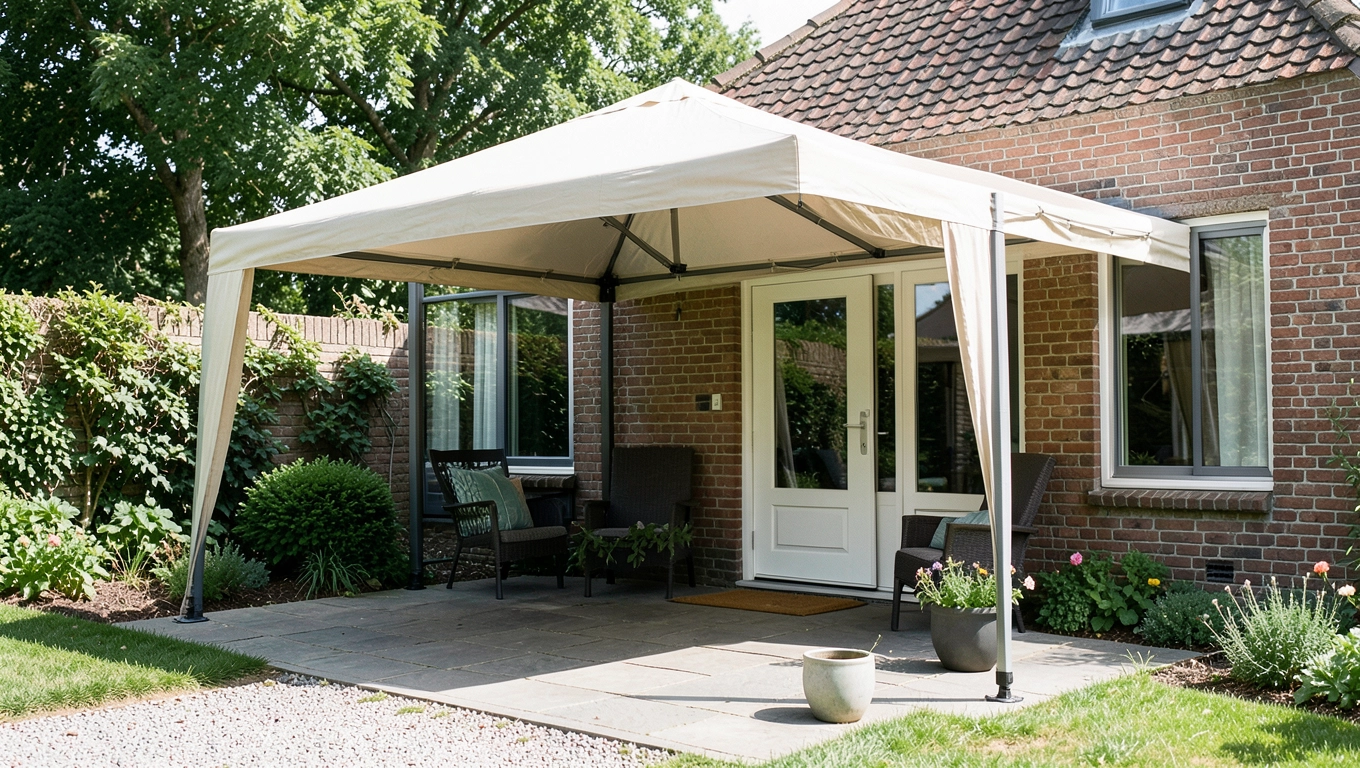 Wymiary zadaszenia 450x244x50 cm pod domek