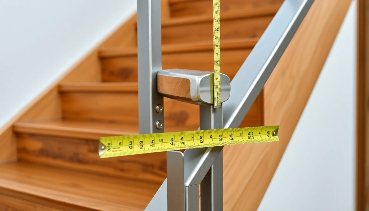 Wysokość barierki schodowej normą