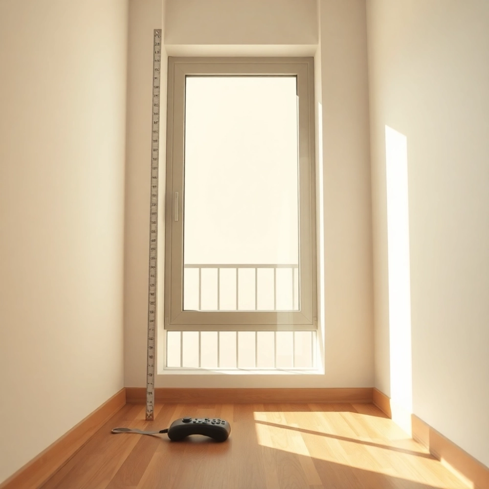 Wysokość okna balkonowego od podłogi