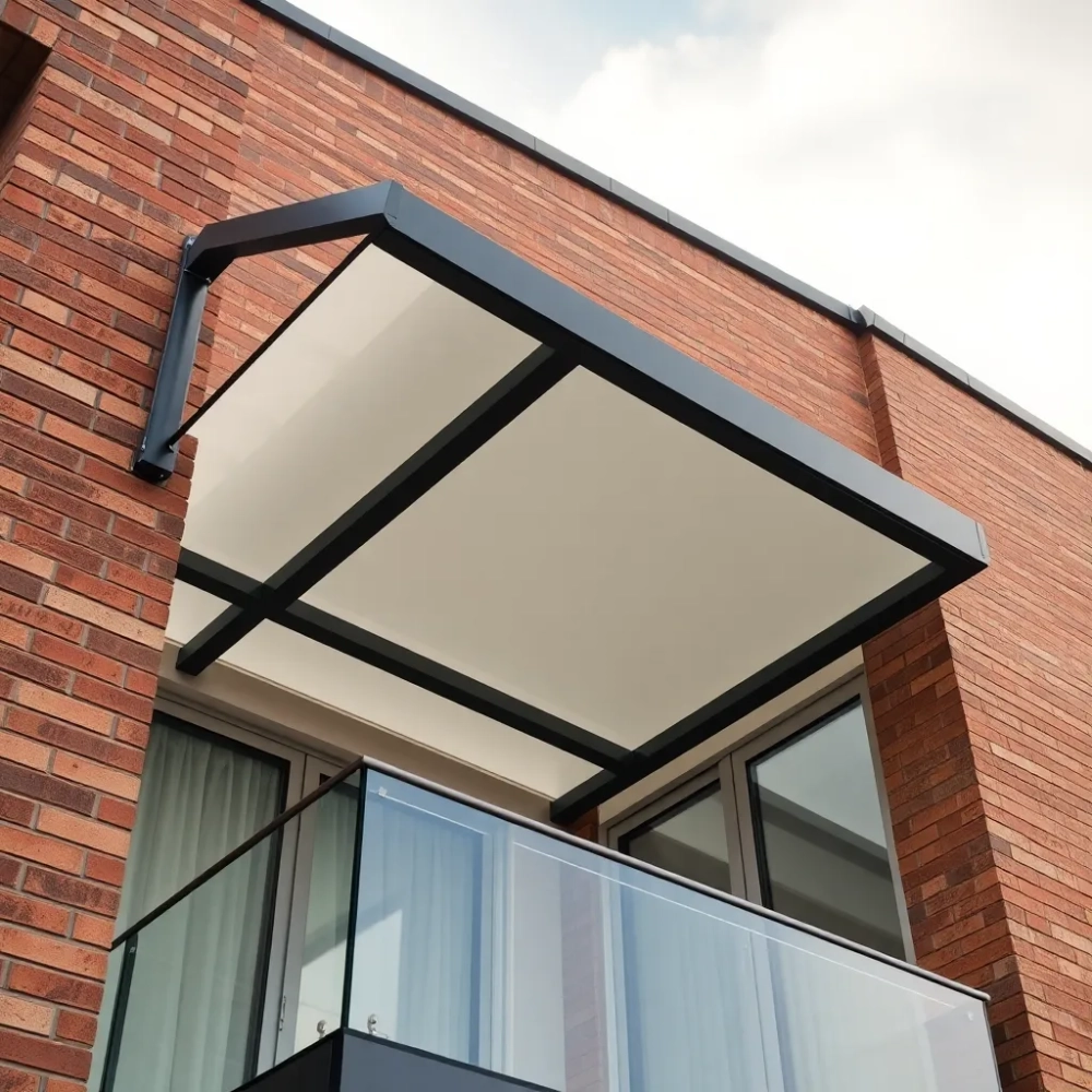 Zadaszenie balkonu na ostatnim piętrze