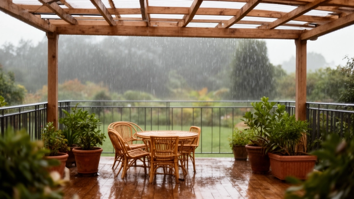 Zadaszenie tarasu bez zgłoszenia