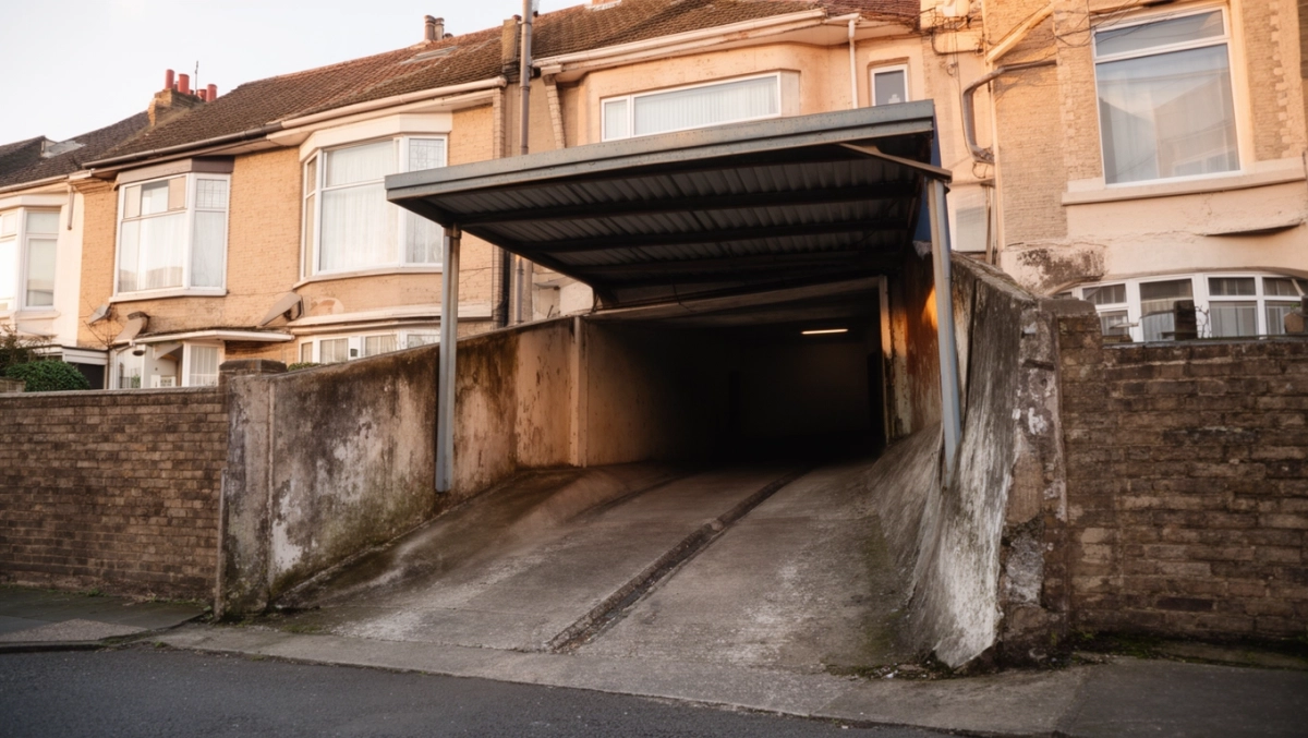 zadaszenie wjazdu do garażu