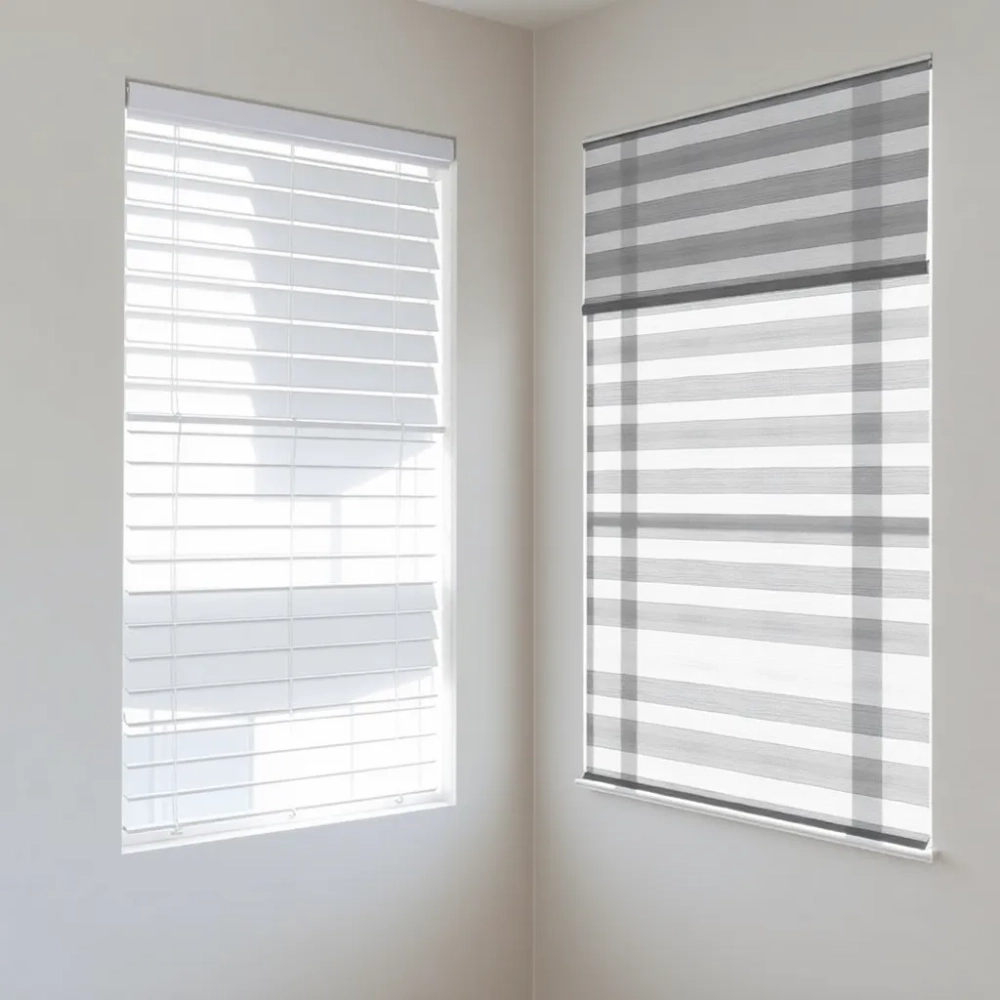 Żaluzje czy rolety dzień noc