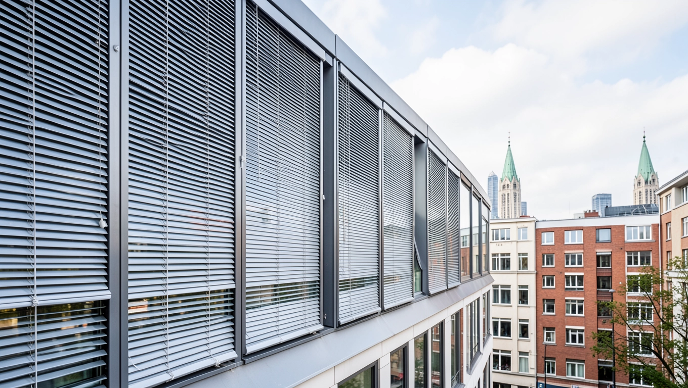 Żaluzje fasadowe czy rolety zewnętrzne cena Gdańsk