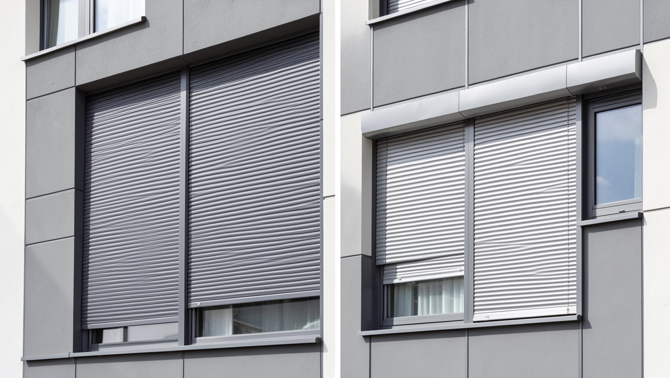 Żaluzje fasadowe czy rolety zewnętrzne cena Opole