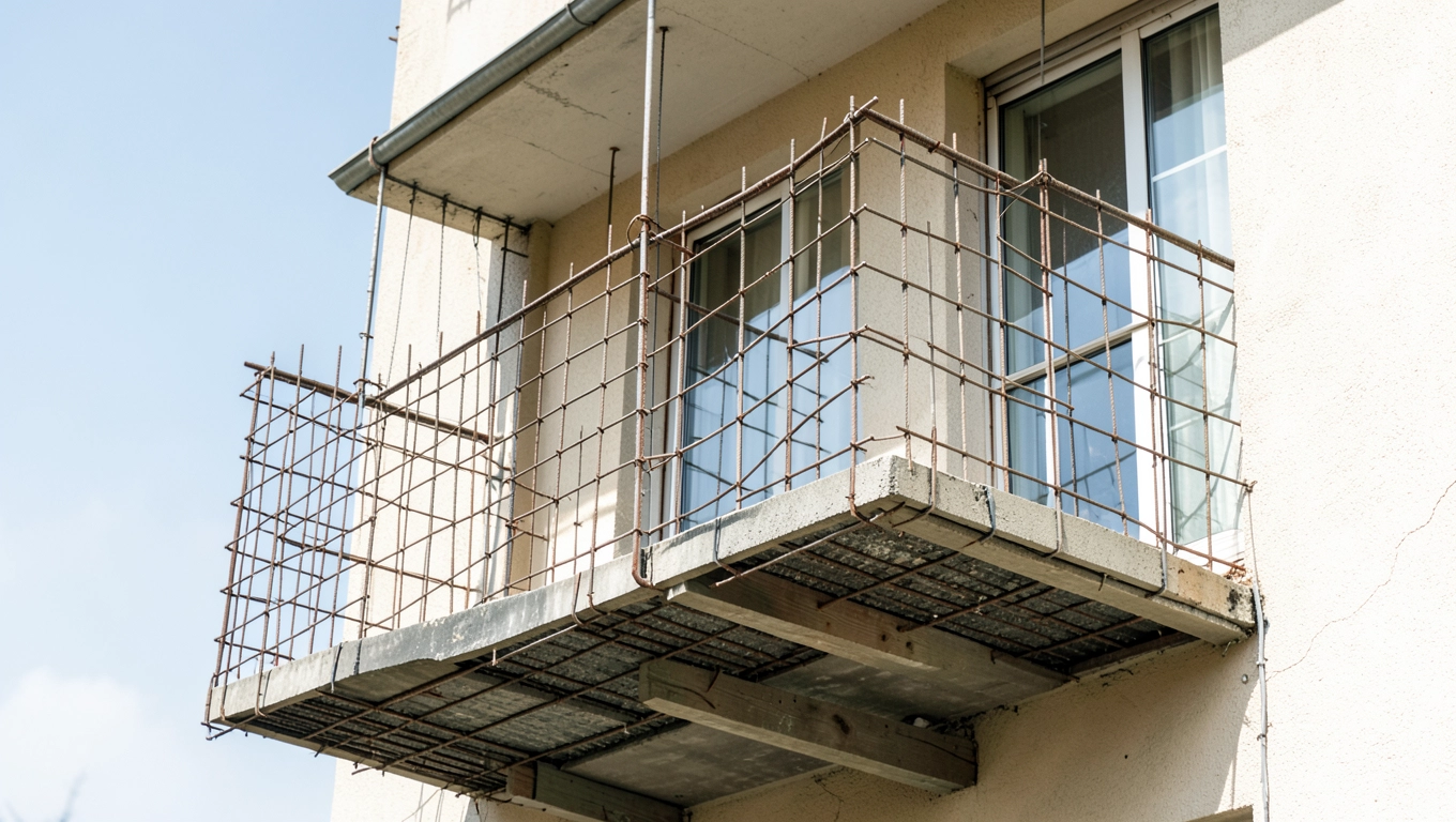 Zbrojenie Balkonu Wiszącego