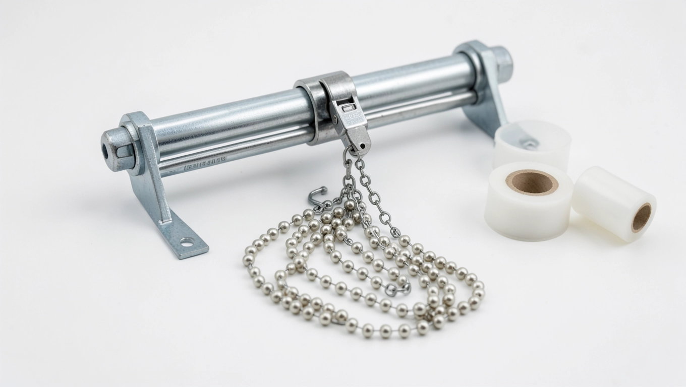 Zestaw mechanizmu rolet z łańcuszkiem