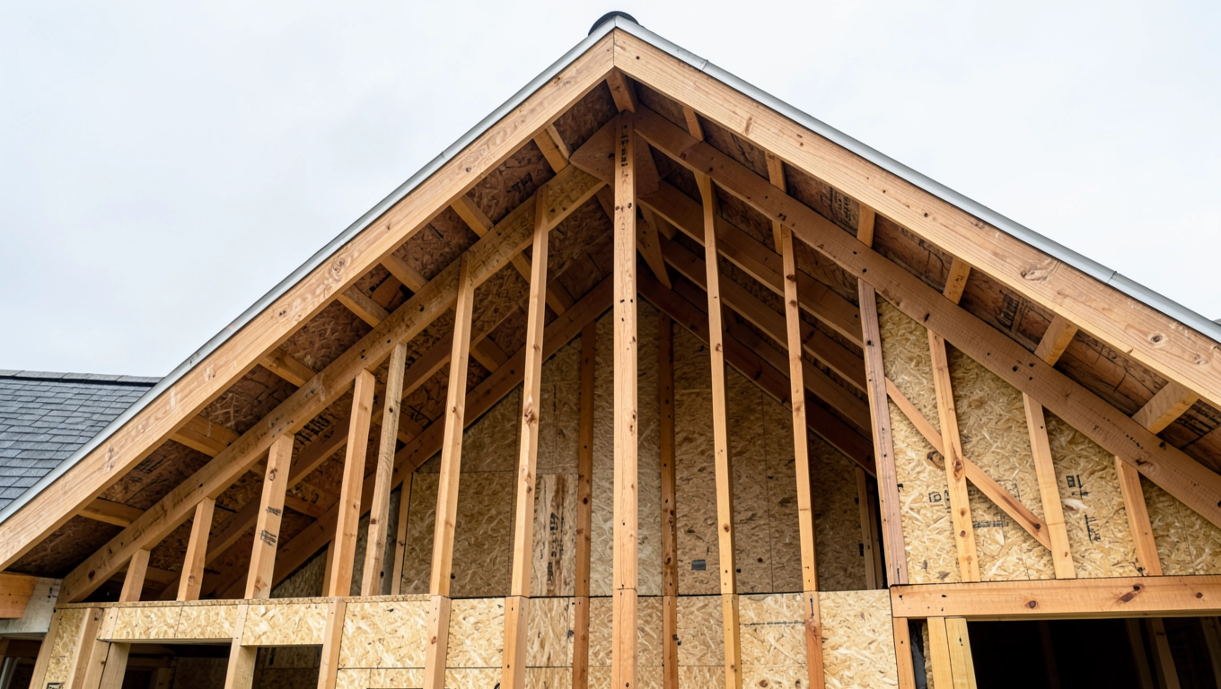 Zmiana dachu z dwuspadowego na jednospadowy