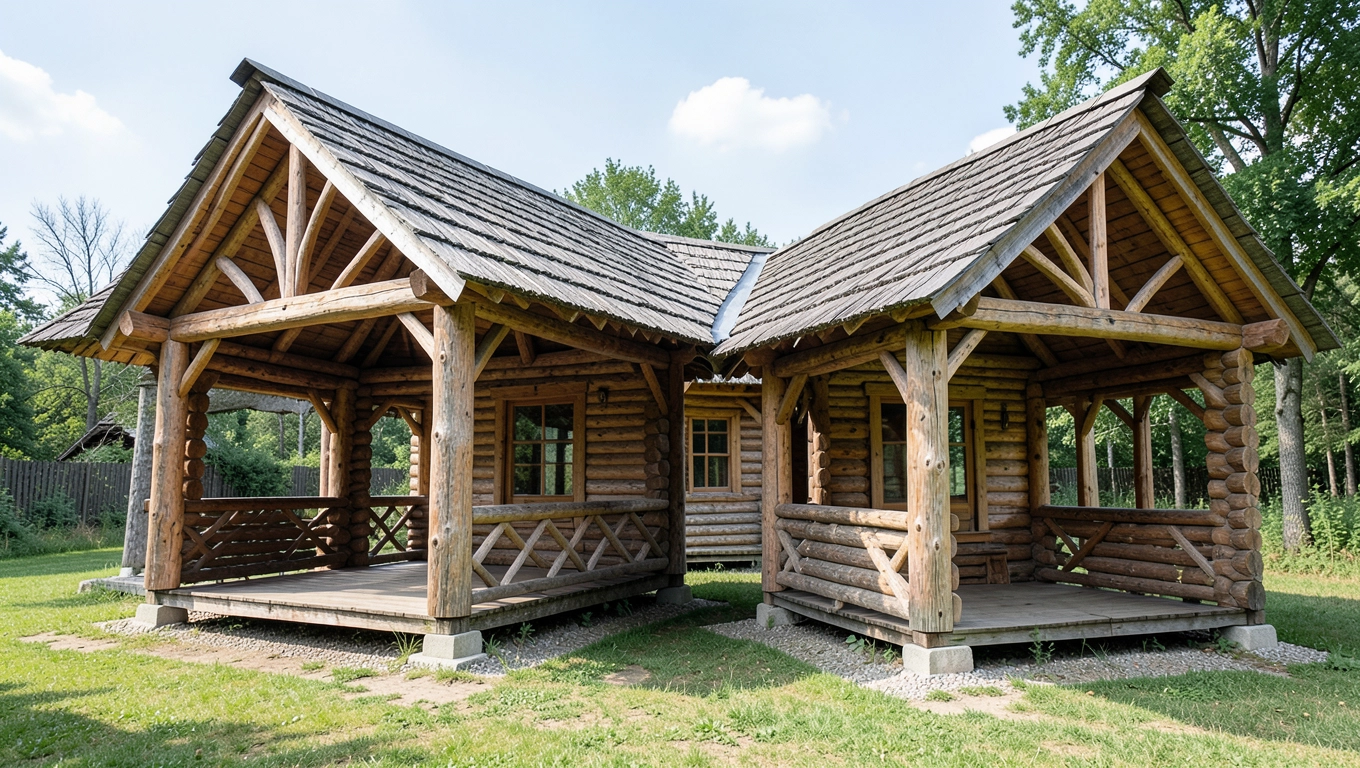 Altany z bali Janów