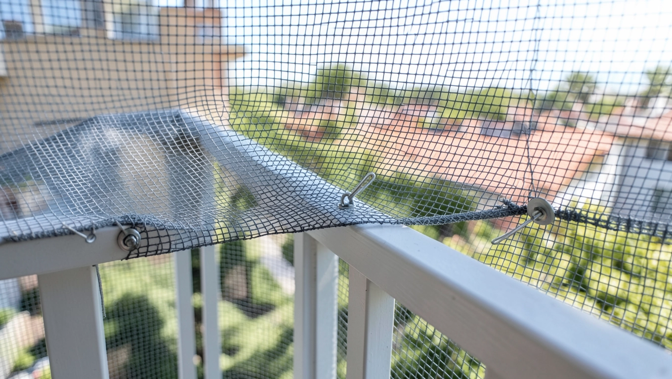 Ile kosztuje założenie siatki na balkon przeciw gołębiom