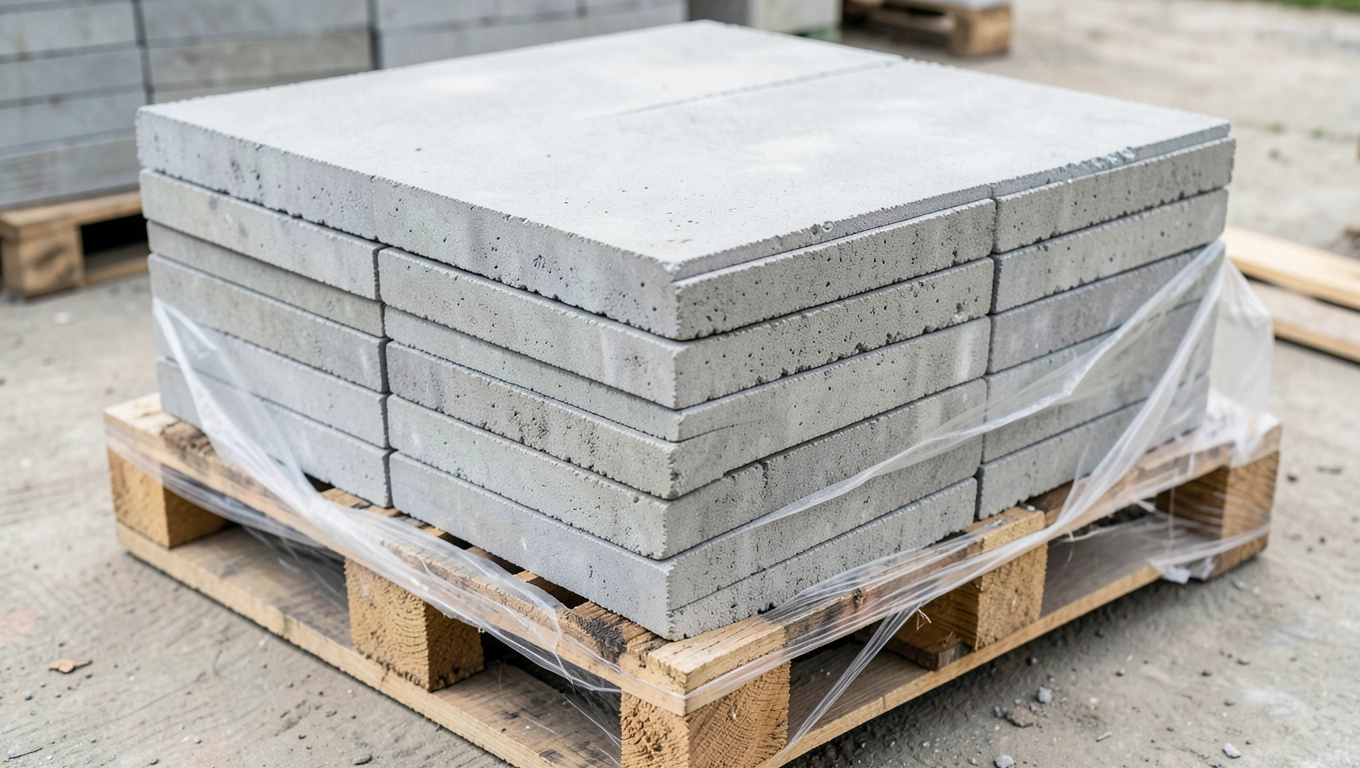 Ile waży paleta dachówki betonowej