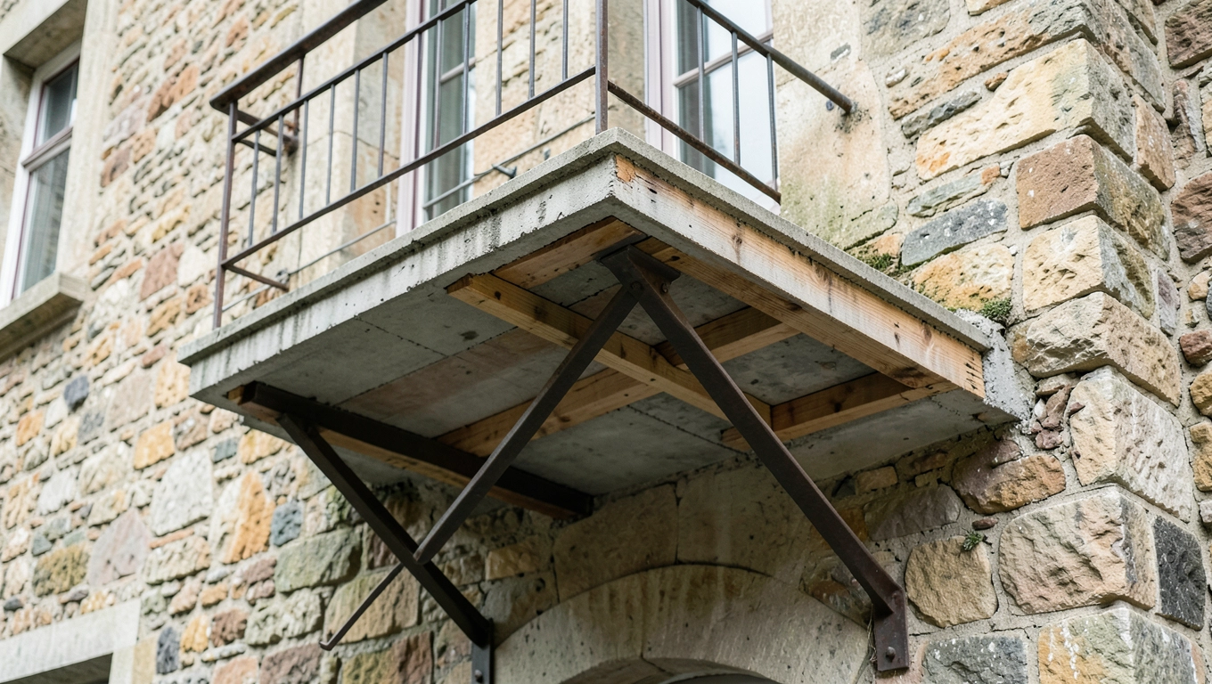 Jak dobudować balkon do starego domu