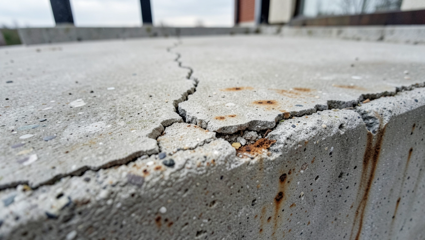 Jak naprawić popękany balkon