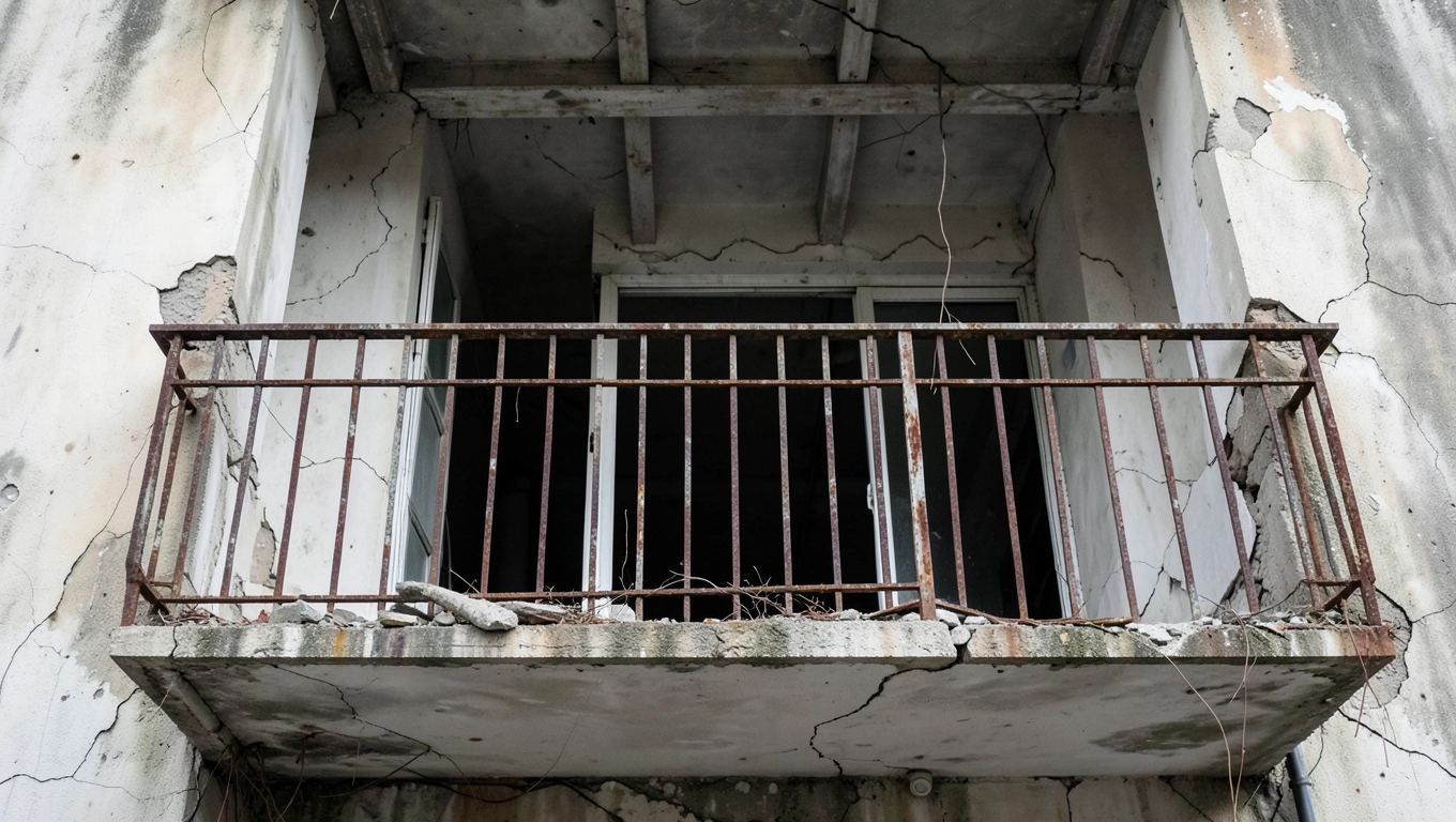 Jak usunąć stary balkon