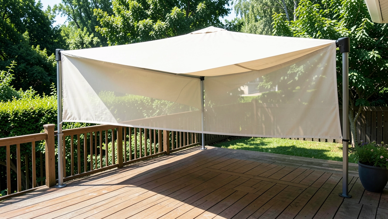 Markiza tarasowa 400x300 w kasecie