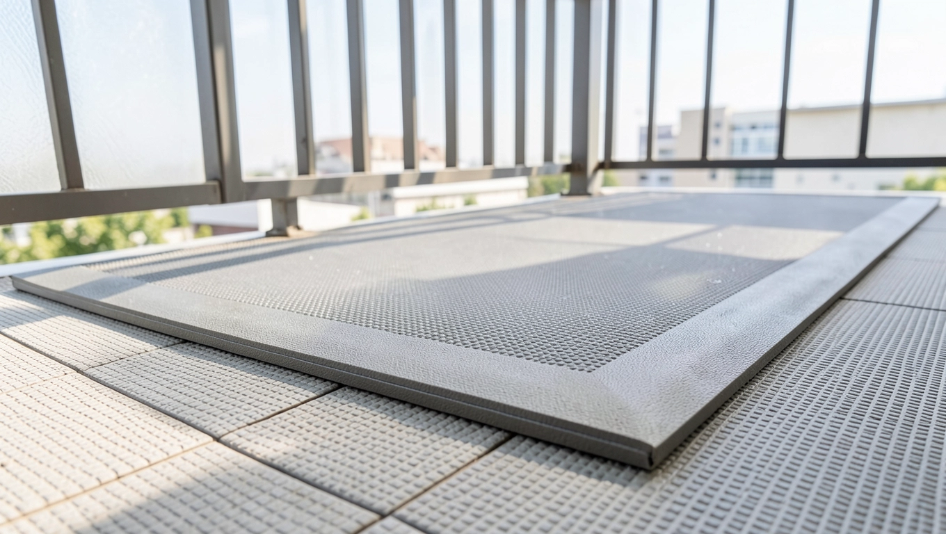 Matą termoizolacyjną na balkon