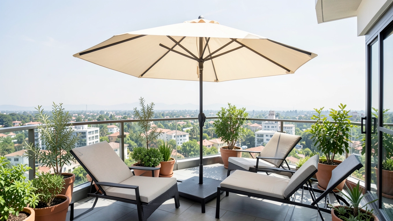Najlepszy parasol na balkon