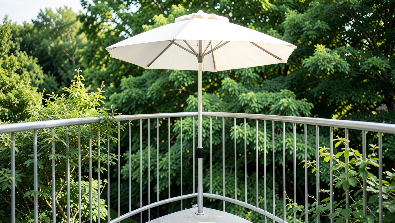 Parasol Półokrągły Na Balkon