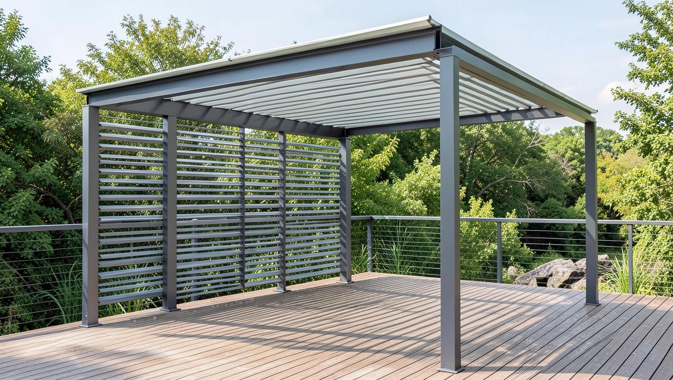 Pergole tarasowe aluminiowe cena