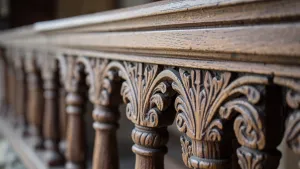 Balustrady balkonowe drewniane wzory