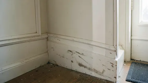 Czym umyc lamperie na klatce schodowej